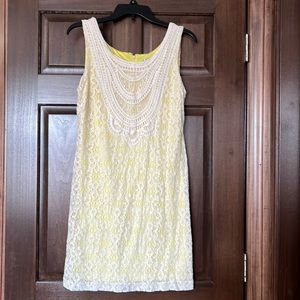 Yellow summer dress